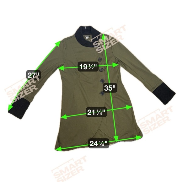 🆕 Venus Womens’s Knit Asymmetrical Button-Front Jacket Shacket Sweater - Picture 7 of 7